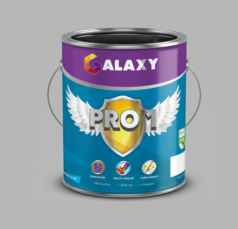 Đặc điểm của sơn nội thất Galaxy Pro 1 bóng ngọc trai